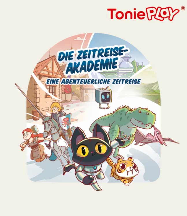 Tonie Spiel S - Die Zeitreise Academy: Eine abenteuerliche Zeitreise