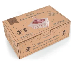 Trousselier Spieluhr mit magnetisch tanzenden Giraffen und Blumen 6282436