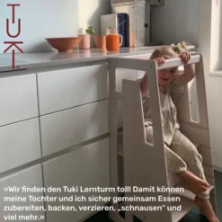 Tuki® Lernturm greywash