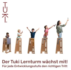 Tuki® Lernturm whitewash