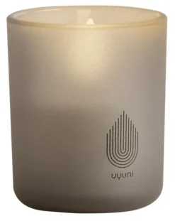 UYUNI LED Kerze im Glas 6x7 cm (2 Stück) Sandstone