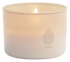 UYUNI LED Kerze im Glas 8x6 cm Vanilla