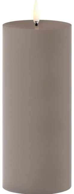 UYUNI LED Outdoor-Kerze 7,8x12,7 cm Sandstone Sale