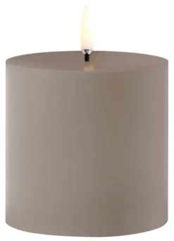 UYUNI LED Outdoor-Kerze 7,8x7,8 cm Sandstone Sale