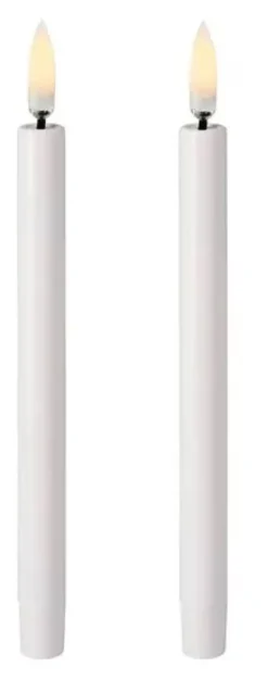UYUNI LED Stabkerze mini (2 Stück) 1,3x13,8 cm White
