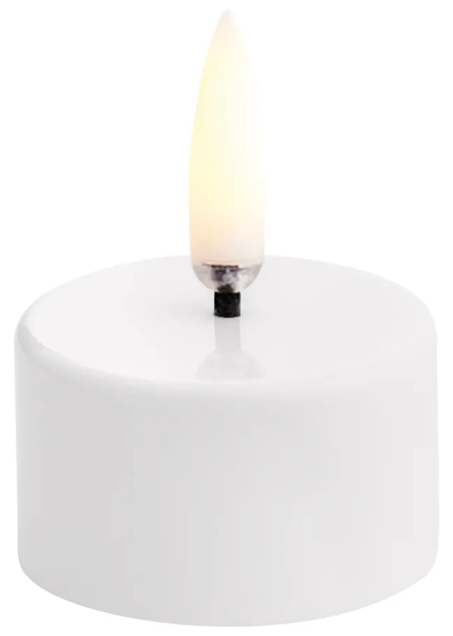 UYUNI LED Teelicht 400 3,9x2,1 cm Kunstoff White