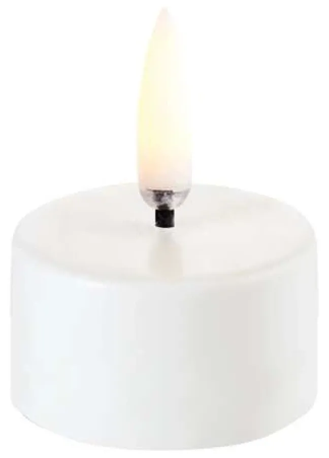 UYUNI LED Teelicht 400 4x2,1 cm Nordic White