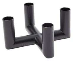 UYUNI Matrix Kerzenständer für 4 Mini Stabkerzen Black