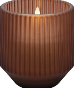 UYUNI Scented LED Duftkerze im Glas 8,5x9,5 cm Awaken brown