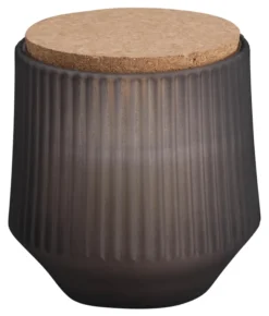 UYUNI Scented LED Duftkerze im Glas 8,5x9,5 cm Harmony Smoke
