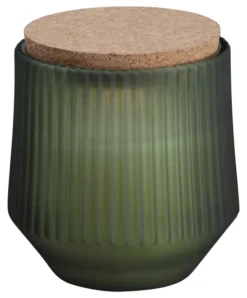 UYUNI Scented LED Duftkerze im Glas 8,5x9,5 cm Serenity green