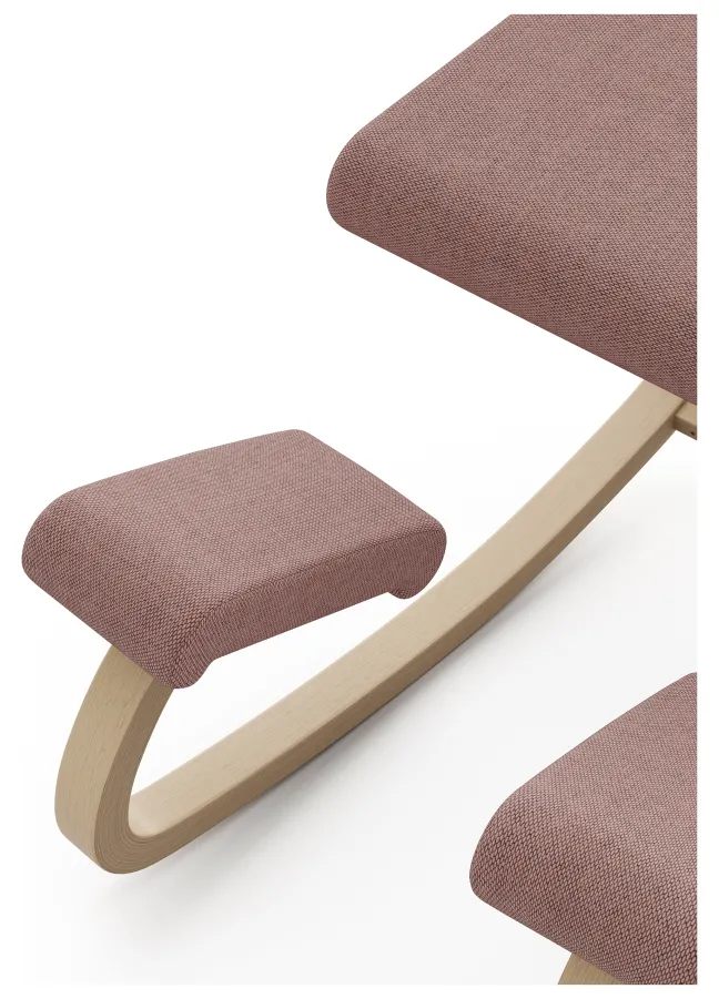 Varier® Variable™ Kniestuhl Esche natur REW648 Re-wool apricot
