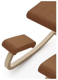 Varier® Variable™ Kniestuhl Esche natur REW568 Re-wool orange