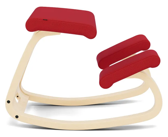 Varier® Variable™ Kniestuhl Esche natur TON64208 Tonal rot