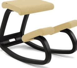 Varier® Variable™ Kniestuhl Esche schwarz TON62156 Tonal gelb