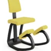 Varier® Variable™ Plus Kniestuhl Esche schwarz REV424 Revive gelb Sale