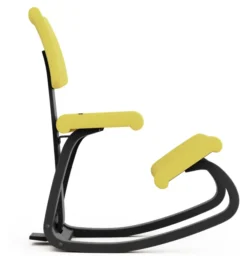 Varier® Variable™ Plus Kniestuhl Esche schwarz REV424 Revive gelb Sale