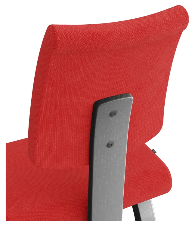 Varier® Variable™ Plus Kniestuhl Esche schwarz REV634 Revive rot Sale