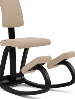 Varier® Variable™ Plus Kniestuhl Esche schwarz TON61180 Tonal braun