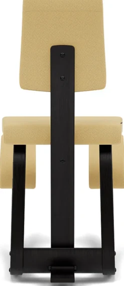 Varier® Variable™ Plus Kniestuhl Esche schwarz TON62156 Tonal gelb