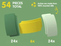waytoplay Arches Builder Set 54-teilig