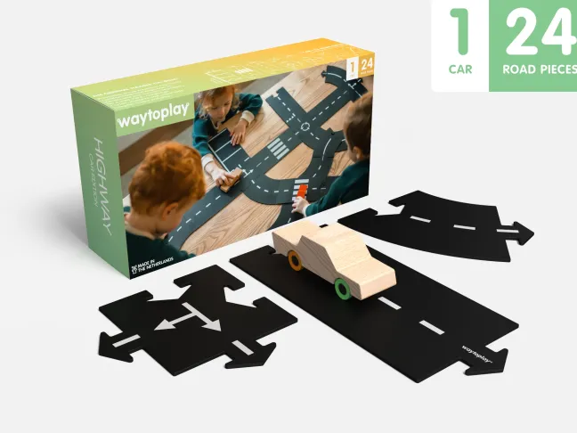 waytoplay Autobahn Auto Edition Geschenkset
