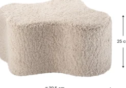 Wigiwama Hocker Cloud Biscuit W598314