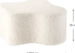 Wigiwama Hocker Cloud Cream White W598307