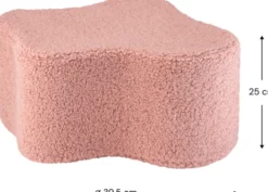 Wigiwama Hocker Cloud Guava Pink W598413