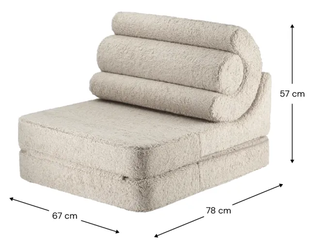 Wigiwama Sessel Flipster Biscuit W599113