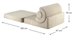 Wigiwama Sessel Flipster Biscuit W599113