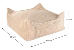 Wigiwama Sitzsack Ottomane Brown Sugar W596662