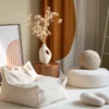 Wigiwama Sitzsack Ottomane Cream White W597690