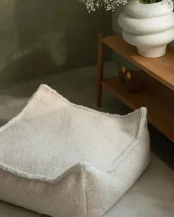 Wigiwama Sitzsack Ottomane Cream White W598246