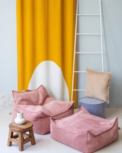 Wigiwama Sitzsack Ottomane Pink Mousse W596631