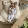 Wigiwama Sitzsack Sessel Cream White W597263