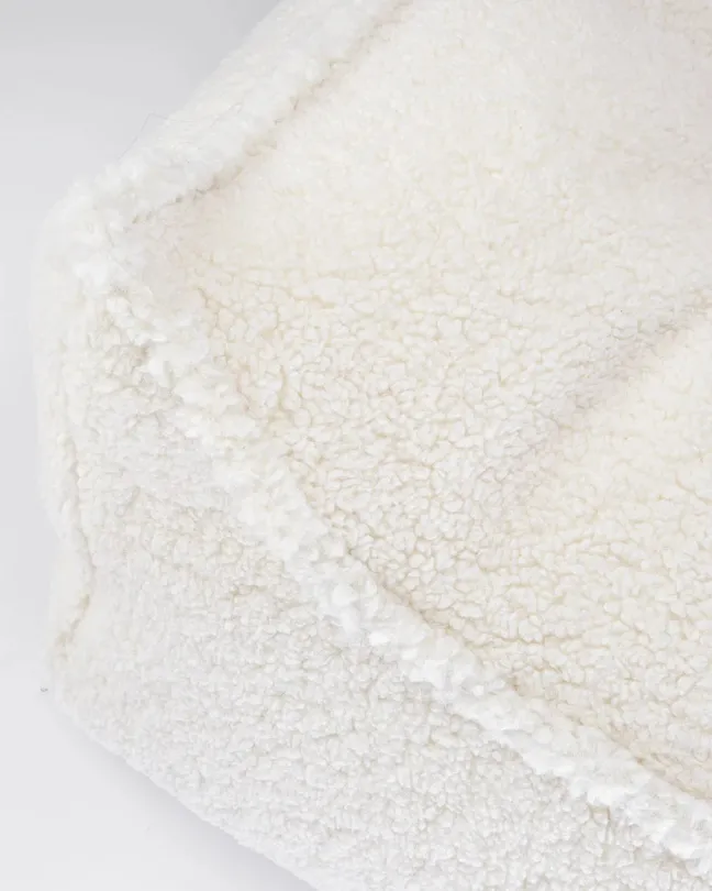 Wigiwama Sitzsack Sessel Cream White W597263