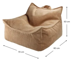 Wigiwama Sitzsack Sessel Toffee W597973