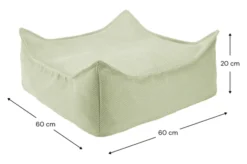 Wigiwama Sitzsack Viereck Outdoor Herba W599229