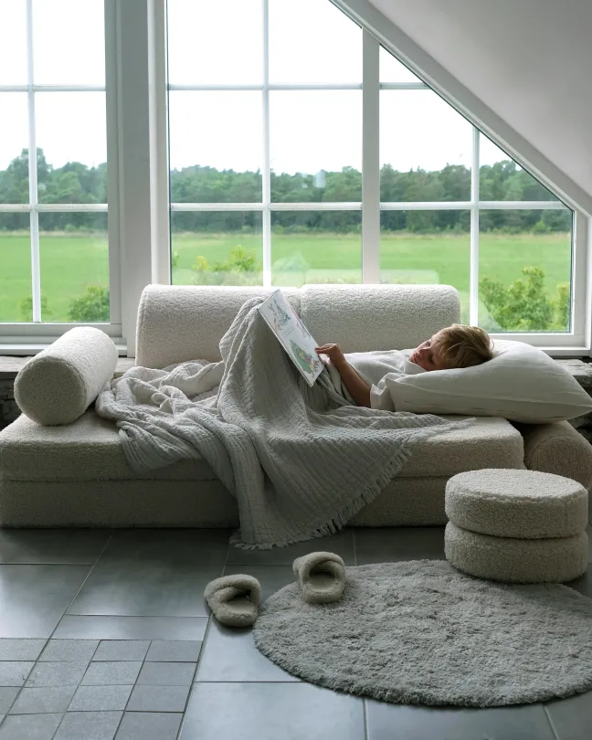 Wigiwama Sofa Cream White W598345