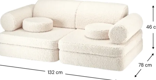 Wigiwama Sofa Cream White W598345