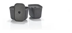 ZONE Denmark Aufbewahrungsbox Pulp 23 x 15 cm 2 Stück Black