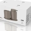 ZONE Denmark Badezimmer-Set Ume 3 Teile Taupe