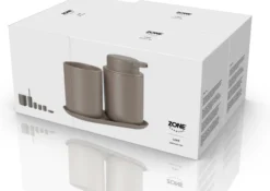 ZONE Denmark Badezimmer-Set Ume 3 Teile Taupe