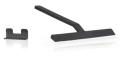 ZONE Denmark Duschabzieher mit Halter Rim 22cm schwarz