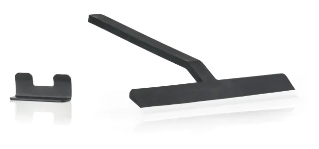 ZONE Denmark Duschabzieher mit Halter Rim 22cm schwarz