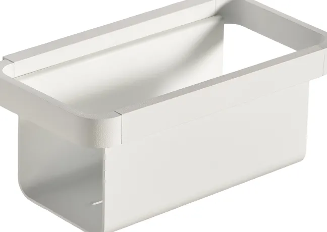 ZONE Denmark Duschregal Rim 22x11x9 cm weiß