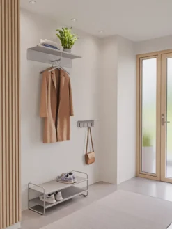 ZONE Denmark Flurregal A-Hallway grau