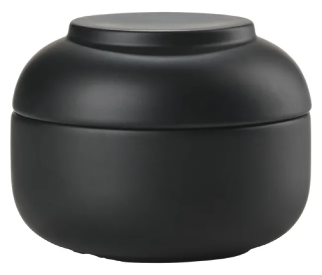 ZONE Denmark Gefäß mit Deckel Sensu 10 x 7,5 cm Black