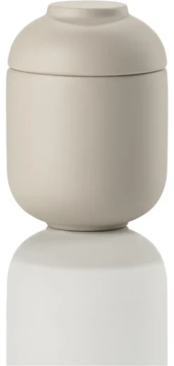 ZONE Denmark Gefäß mit Deckel Sensu 6,5 x 9 cm Sand